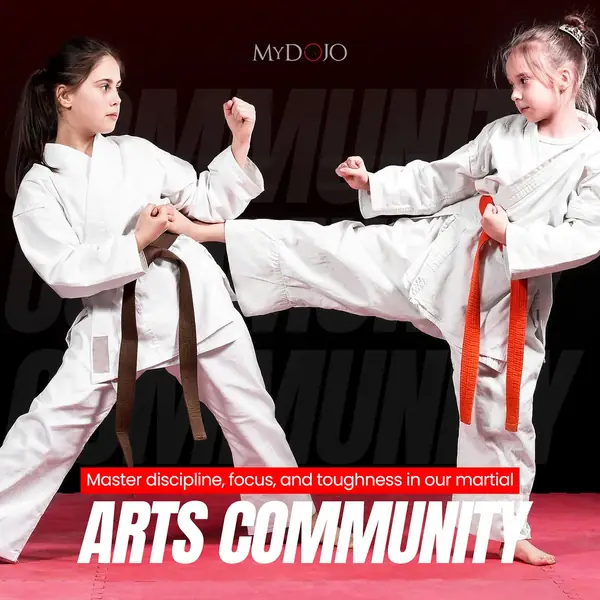 Master discipline, focus, and toughness in our martial arts community. 🥋✨ #MyDojo #MartialArts #Community